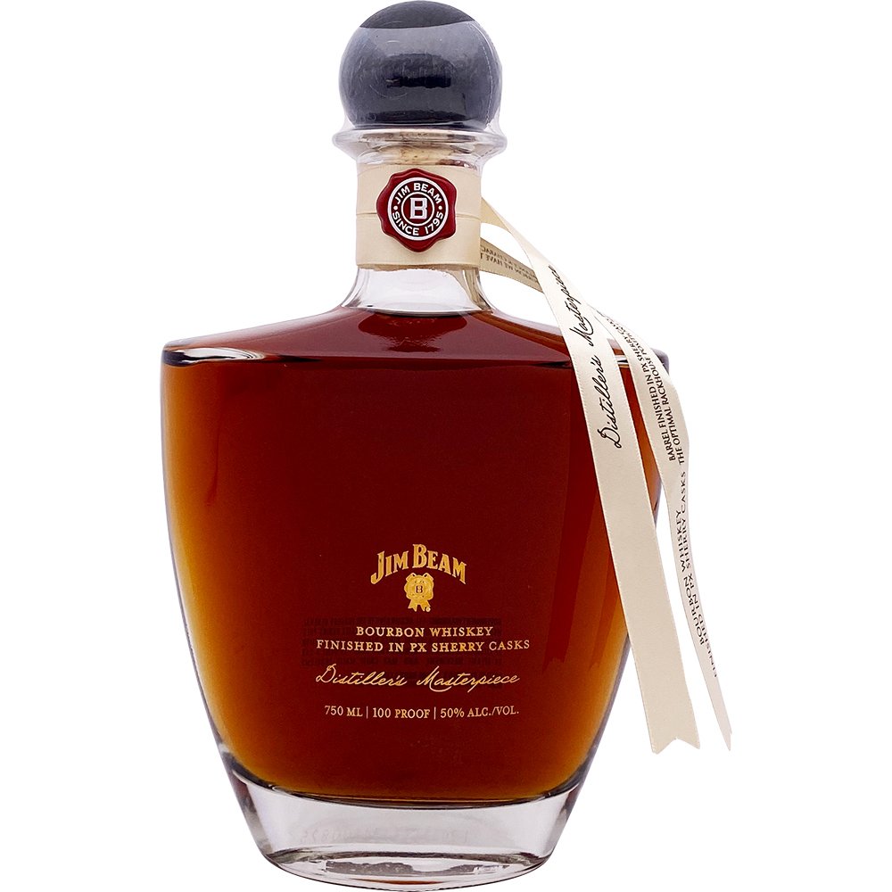 Jim Beam Distiller’s Masterpiece PX Sherry Cask Bourbon 750ml.