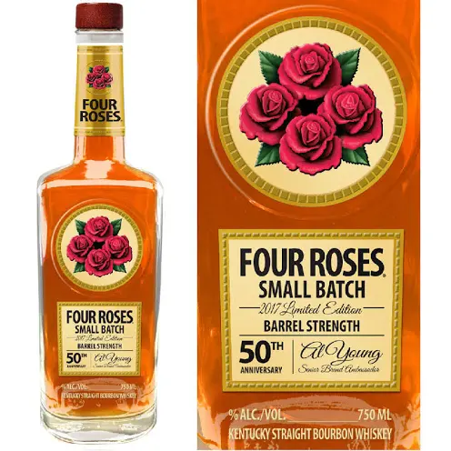 Four Roses 50th Anniversary Al Young 750ml limited Edition